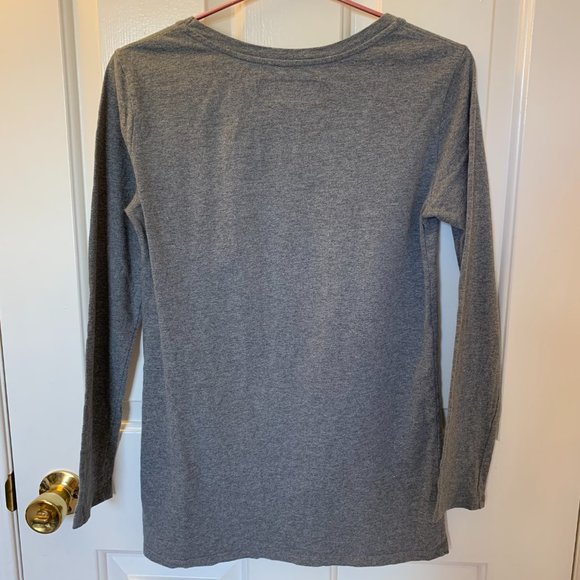 Grey Long Sleeve Cartoon Shirt - Picture 4 of 5